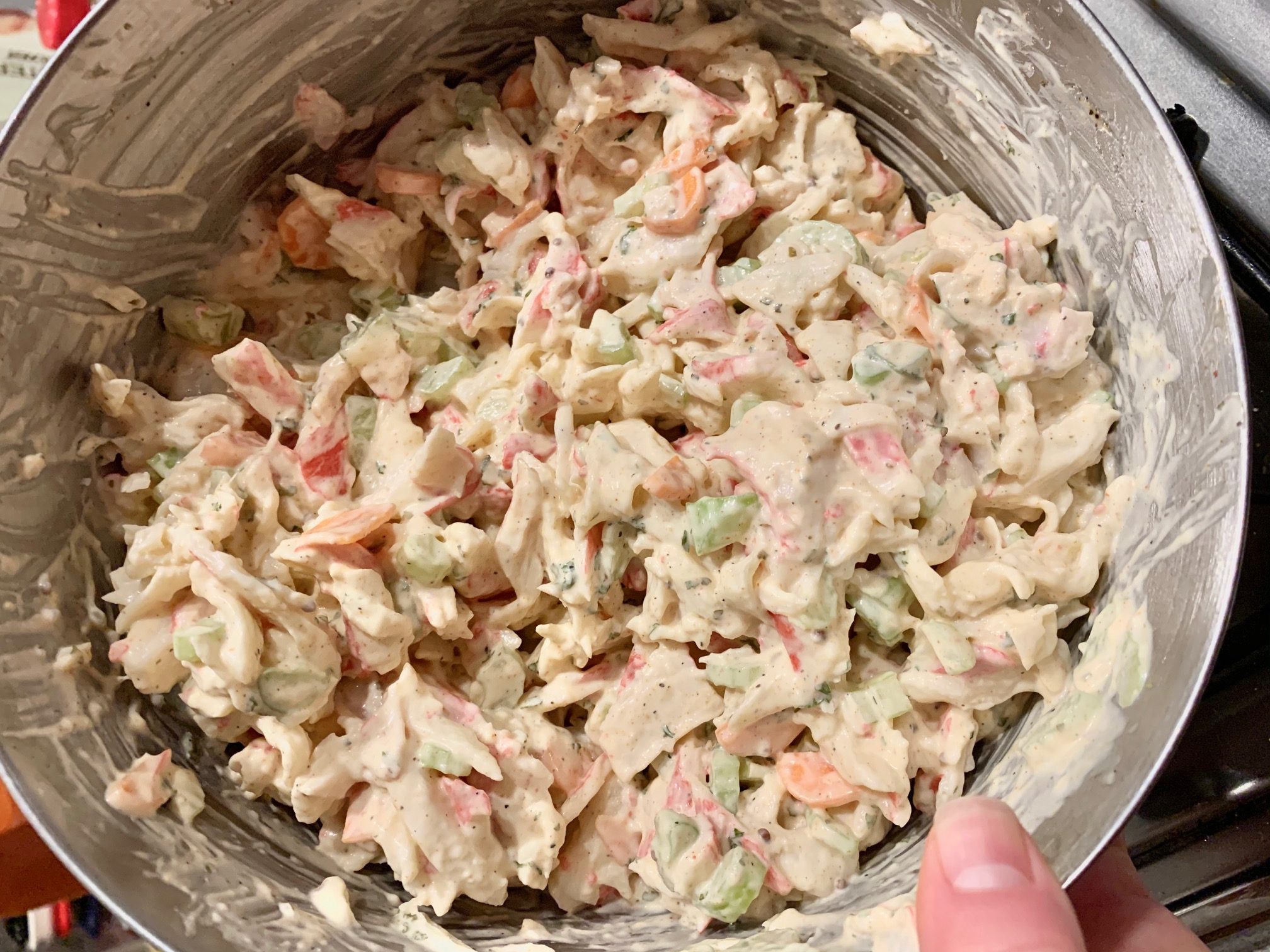 Crab Salad Imitation Crab Meat Salad Simple Business Simple Life